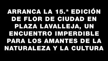 Arranca la 15.ª Edición de Flor de Ciudad en Plaza Lavalleja, un encuentro imperdible para los amantes de la naturaleza y la cultura