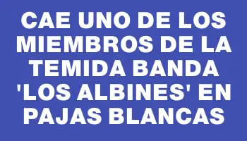 Cae uno de los miembros de la temida banda 