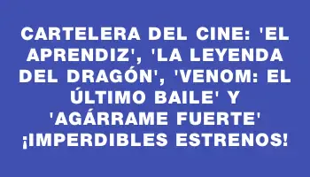 Cartelera del cine: 