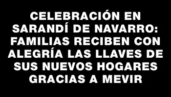 Celebración en Sarandí de Navarro: Familias reciben con alegría las llaves de sus nuevos hogares gracias a Mevir