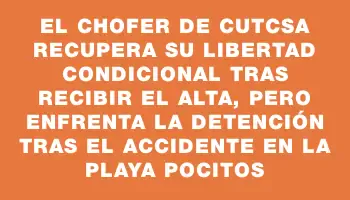 El chofer de Cutcsa recupera su libertad condicional tras recibir el alta, pero enfrenta la detención tras el accidente en la playa Pocitos