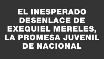 El inesperado desenlace de Exequiel Mereles, la promesa juvenil de Nacional