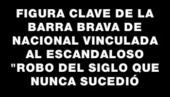 Figura clave de la barra brava de Nacional vinculada al escandaloso 