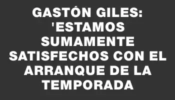 Gastón Giles: 