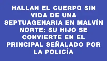 Hallan el cuerpo sin vida de una septuagenaria en Malvín Norte: su hijo se convierte en el principal señalado por la policía