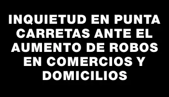 Inquietud en Punta Carretas ante el aumento de robos en comercios y domicilios