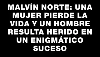 Malvín Norte: una mujer pierde la vida y un hombre resulta herido en un enigmático suceso