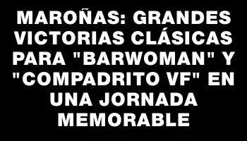 Maroñas: Grandes victorias clásicas para 