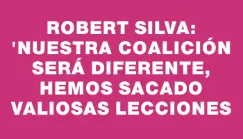 Robert Silva: 