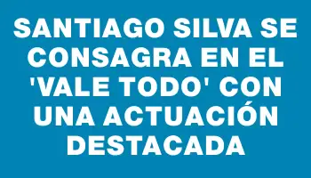 Santiago Silva se consagra en el 