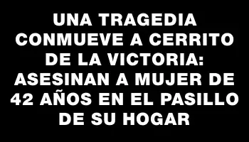 Una tragedia conmueve a Cerrito de la Victoria: Asesinan a mujer de 42 años en el pasillo de su hogar