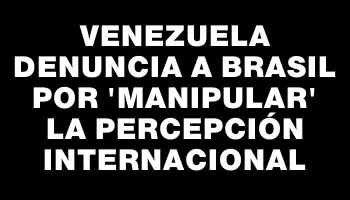 Venezuela denuncia a Brasil por 